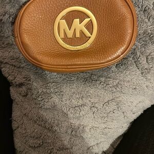 Michael Kors Tan Leather Pouch